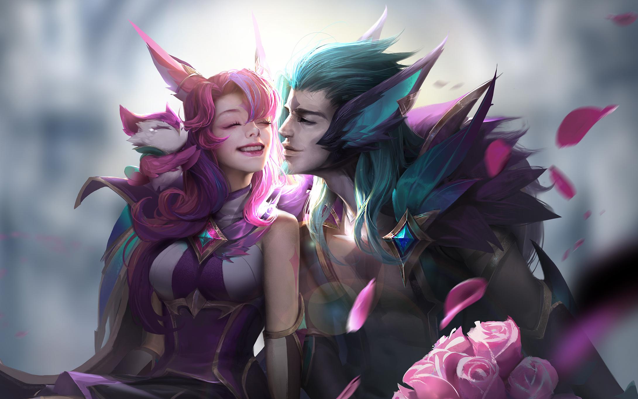 英雄联盟求婚创意(英雄联盟主题婚纱照)