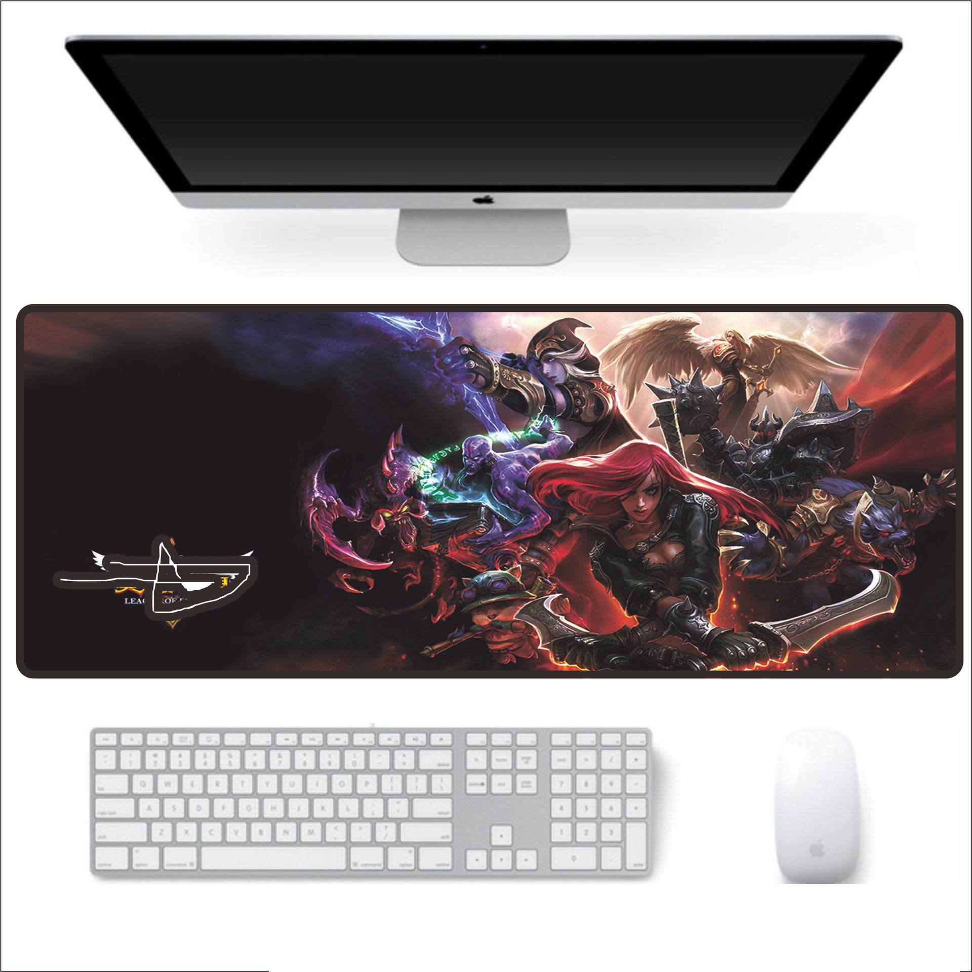 英雄联盟电脑桌搭配(英雄联盟游戏电脑壁纸)